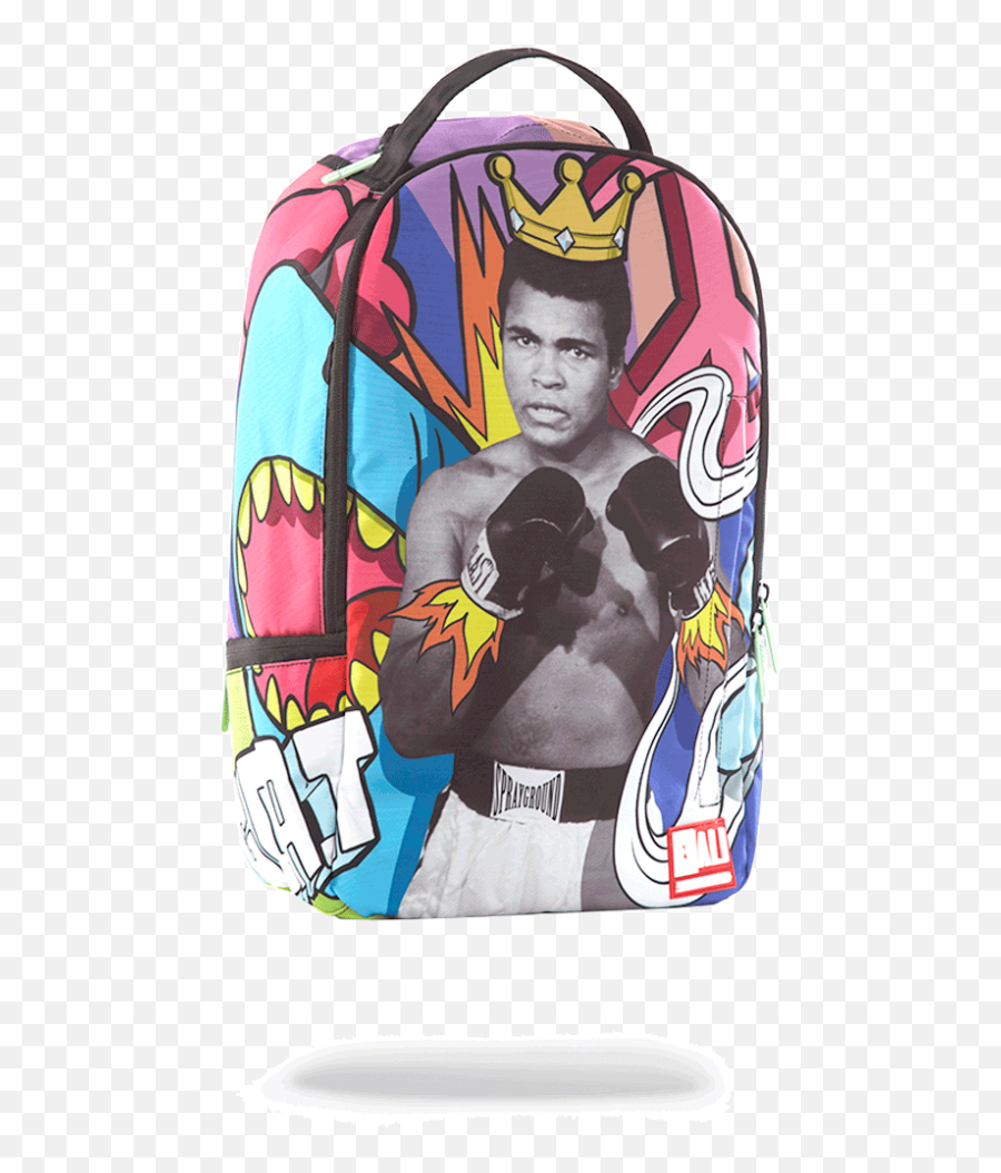 Sprayground Muhammad Ali - Mochila Sprayground Mohamed Ali Png,Muhammad Ali Png