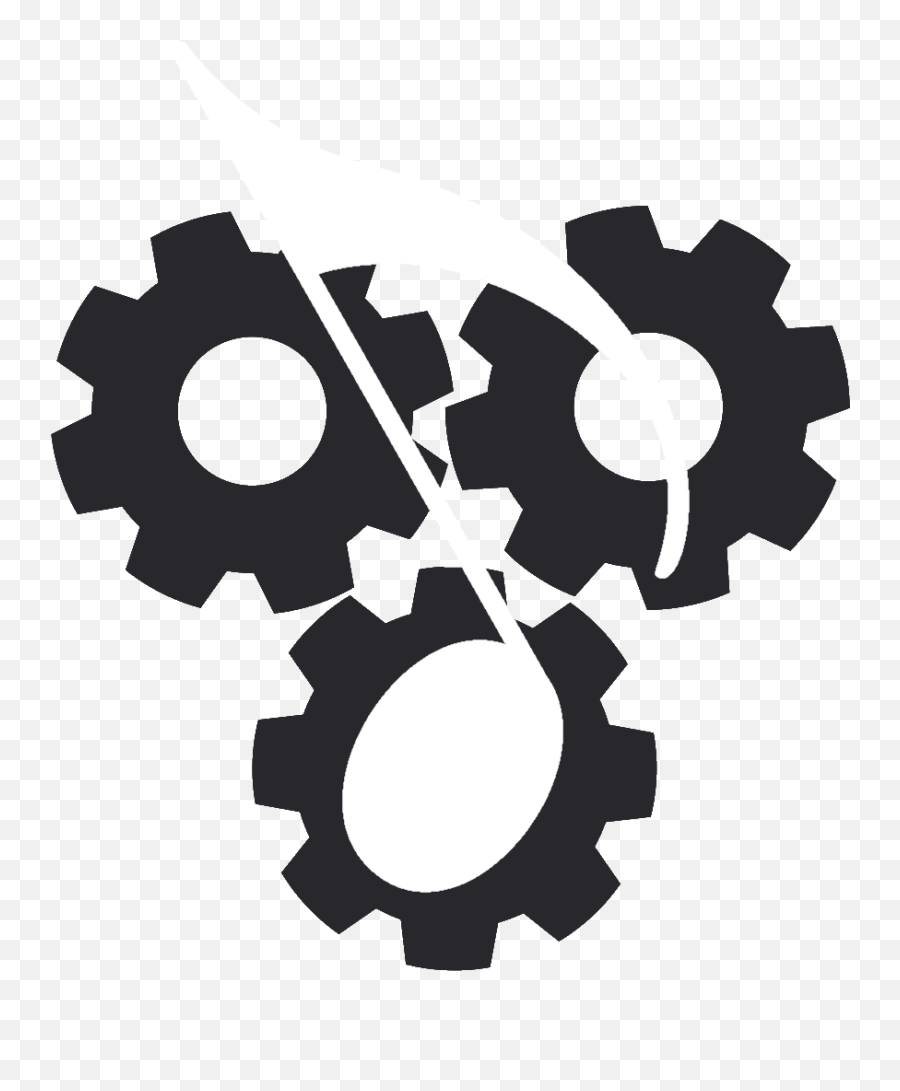 Gf Favicon Black - Icon Png,Gears Transparent Background