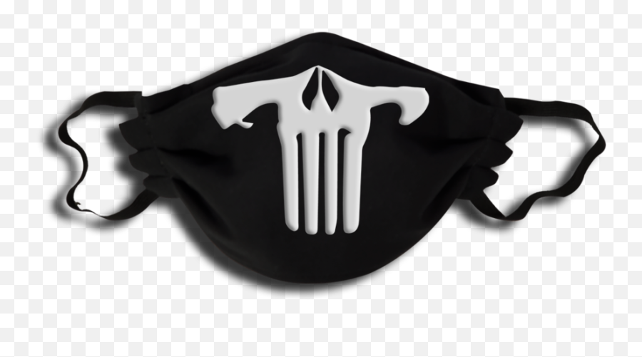 Reflective Punisher Virus Mask Png