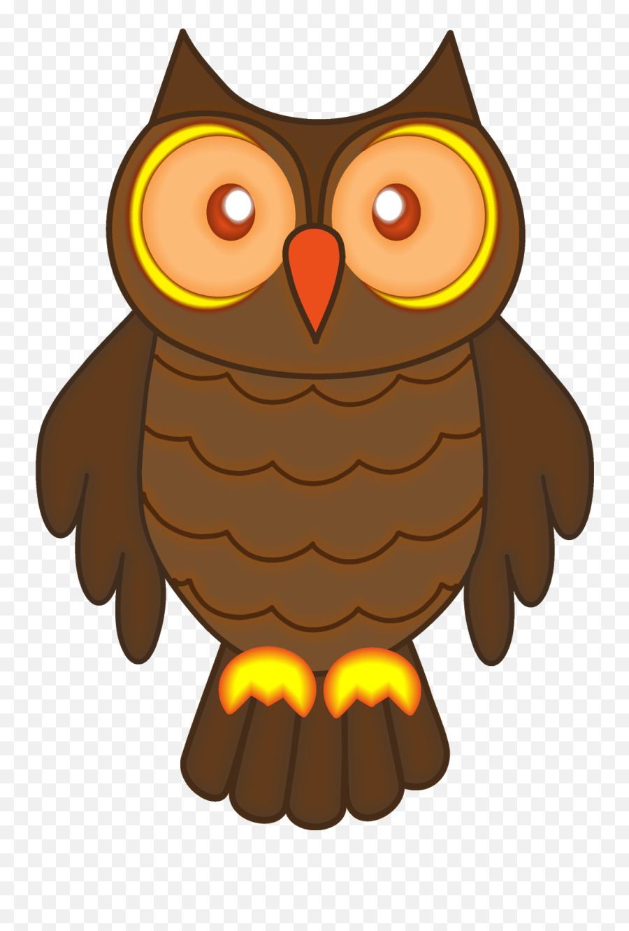 Beautiful Colorful Owl Clipart Free Image - Owl Clipart Png,Owl Clipart Png