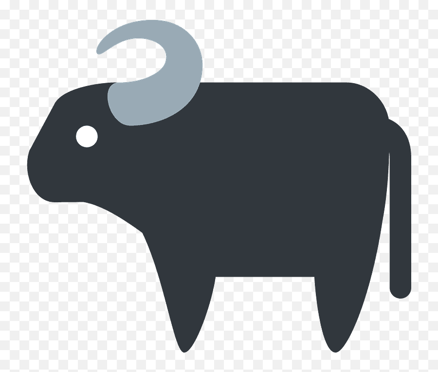 Water Buffalo Emoji Clipart - Emoji Png,Buffalo Png