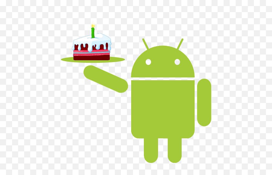 Android Happy Birthday Icon Png 10205 - Free Icons And Png Android Happy Birthday,Android Logo Transparent Background