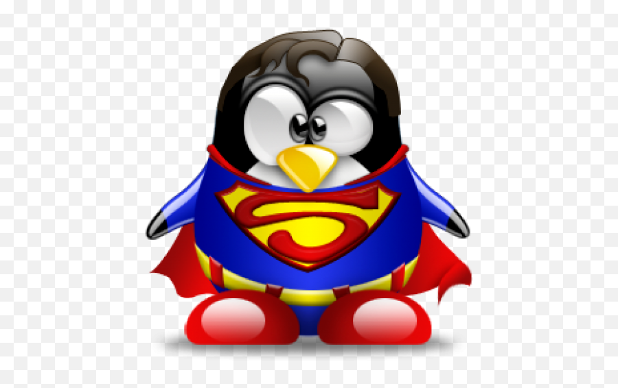 Tux - Supermanpng Roblox Linux Tux Superhéroe,Superman Png