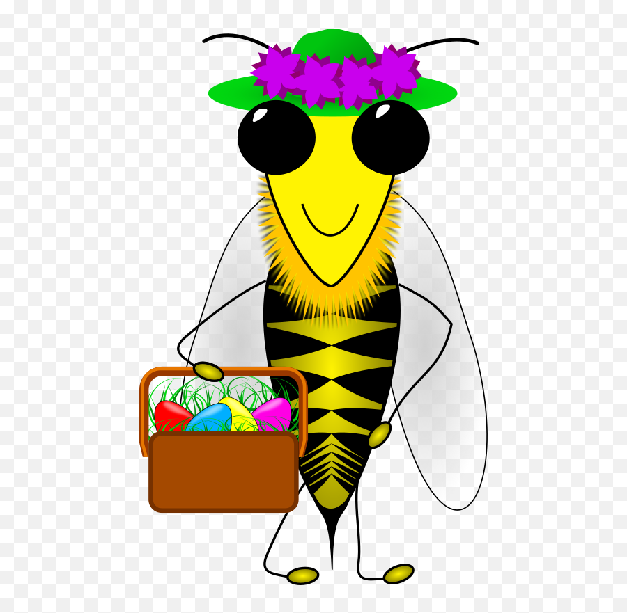Download Free Png Easter Bee Clipart - Easter Bee Clipart,Bee Clipart Png