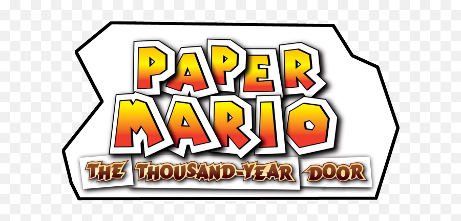 Paper Mario - Transparent Paper Mario Ttyd Logo Png,Paper Mario Transparent