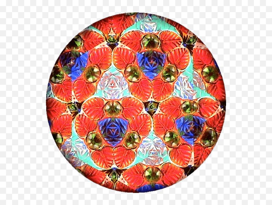 Kaleidoscope Red Leaves Transparent Png - Stickpng Circle,Kaleidoscope Png