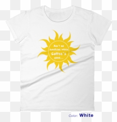 Ainu0027t No Sunshine When Coffeeu0027s Gone Color - Changing Mug u2014 Shark Fin Apparel Short Sleeve png