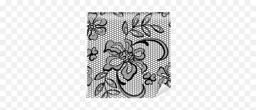 Ornamental Flowers - Lace Background Tattoo Png,Lace Texture Png