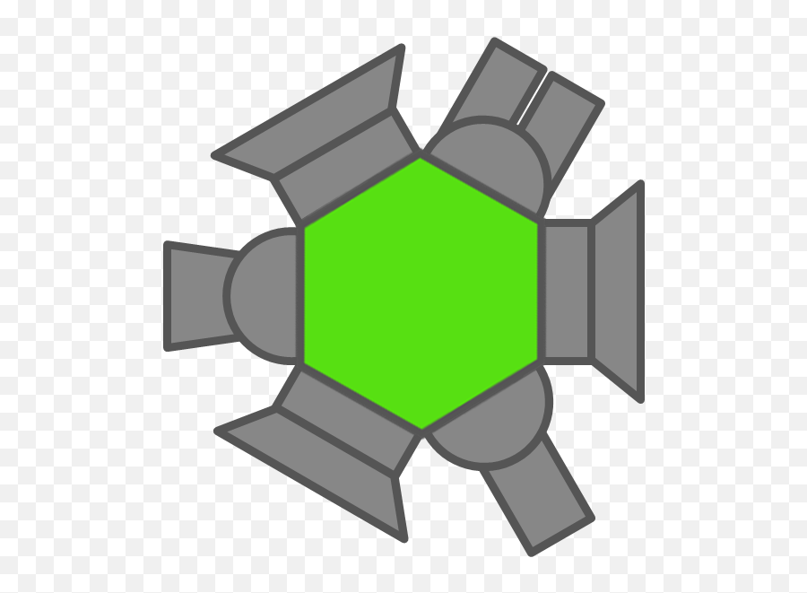 Mega Hexagon - Diep Io Hexagon Clipart Full Size Clipart Hexagon In Diepio Png,Hexagon Transparent