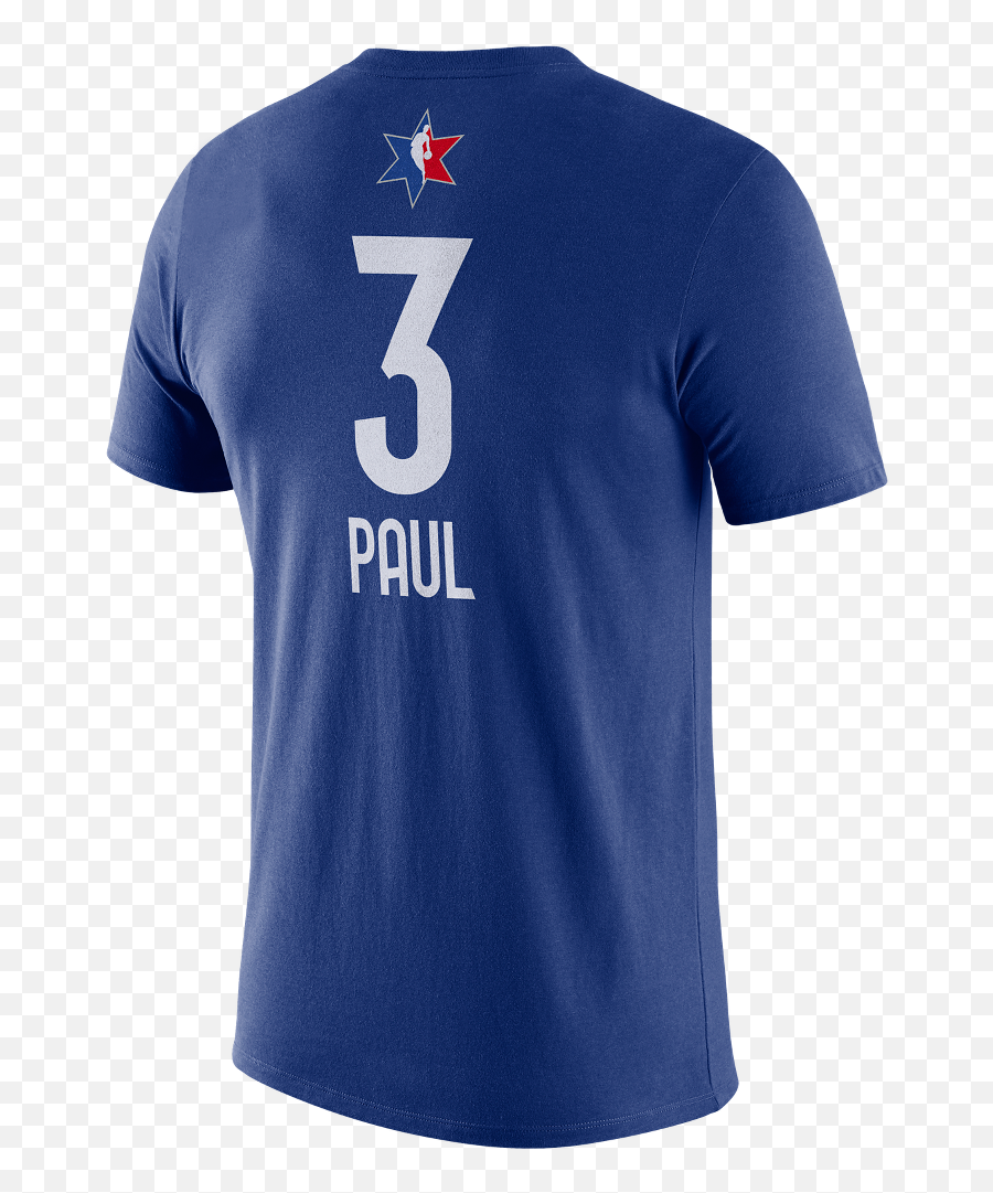 Star Chris Paul Name Number Tee - Short Sleeve Png,Oklahoma City Thunder Logo Png