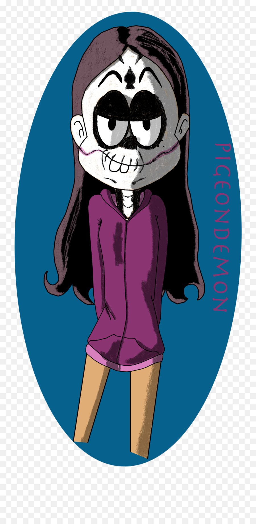 Día De Los Muertos By Pigeondemon - Fictional Character Png,Dia De Los Muertos Png