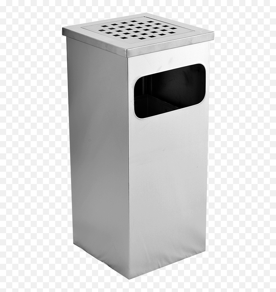 Download Stainless Steel Square Ashtray Bin - Stainless Major Appliance Png,Ashtray Png