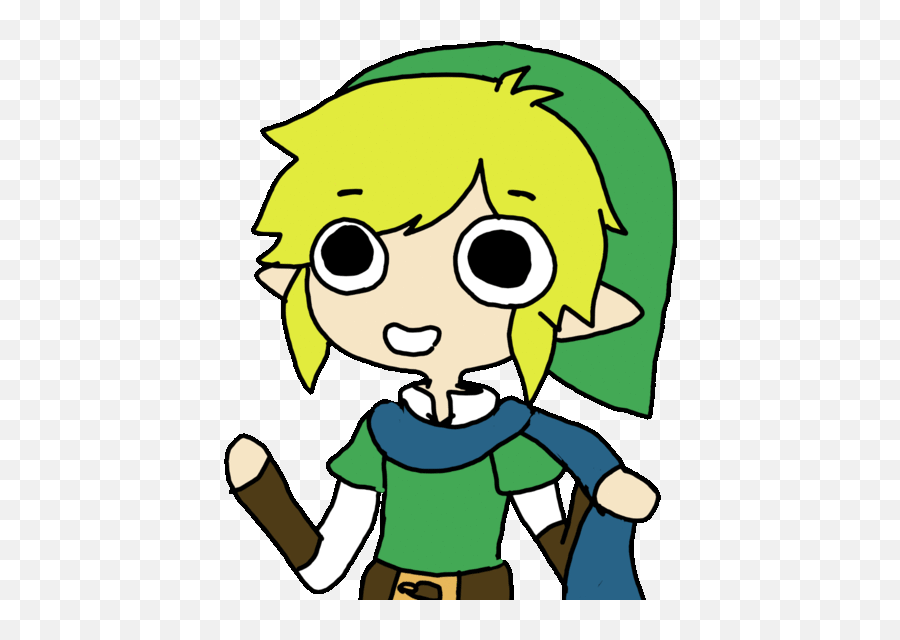 Hyrule Warriors - Cute Toon Link Gif Fictional Character Png,Toon Link Transparent