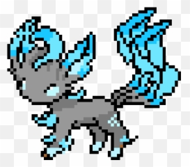 Phantom Leafeon Pixel Art Maker - png