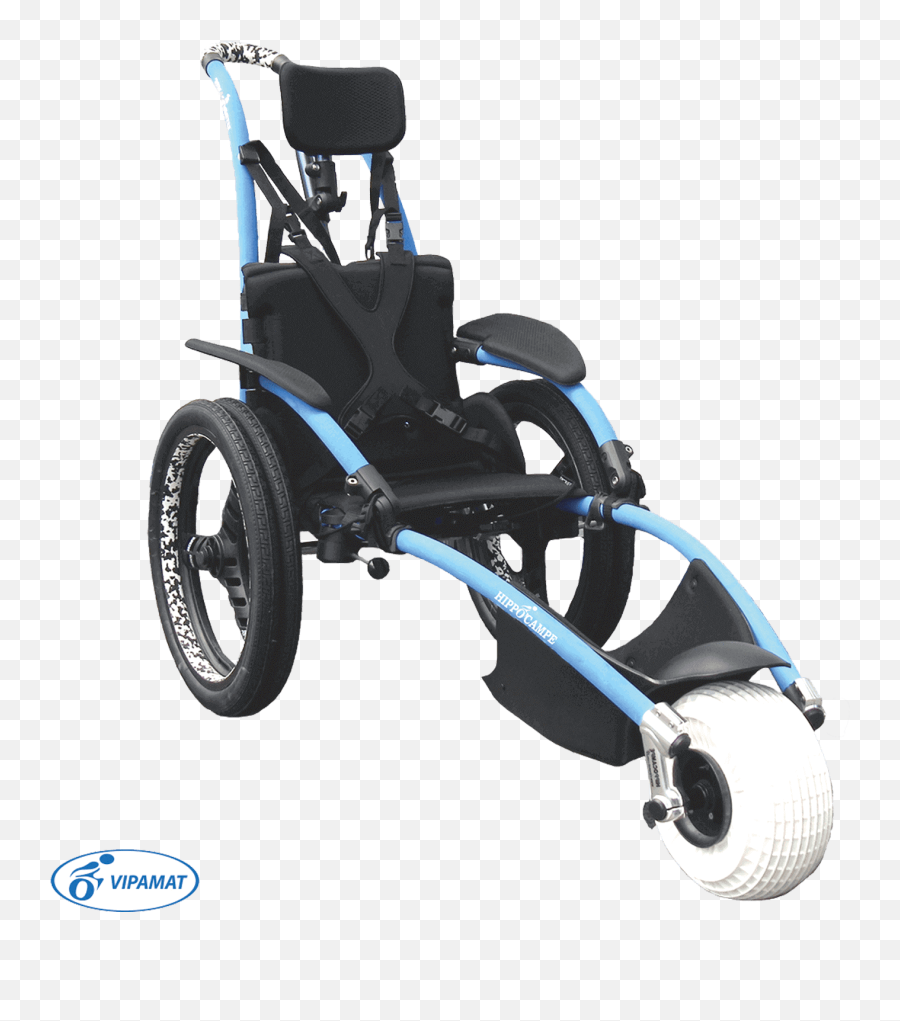 A Beach Wheelchair For All - Terain Vipamat Hippocampe Beach All Terrain Wheelchair Png,Wheelchair Silhouette Png