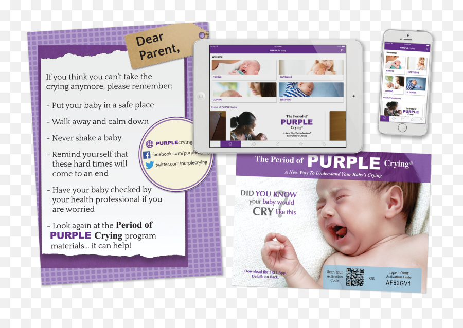 National Center - Purple Crying Png,Baby Crying Png