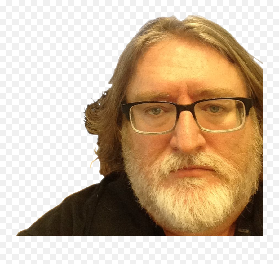 Gabe Newell Transparent Png Image - Gabe Newell Half Life 3,Gabe Newell Png