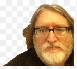 Gabe Newell Transparent Png Image - Gabe Newell Half Life 3,Gabe Newell Png