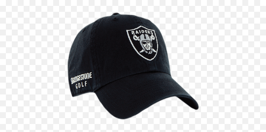 Oakland Raiders Nfl Logo Bridgestone Golf Hat Cap - Baseball Cap Png,Oakland Raiders Logo Png