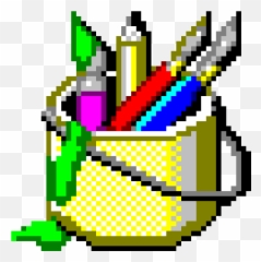 Microsoft Paint Logopedia Fandom - Windows 95 Icon png