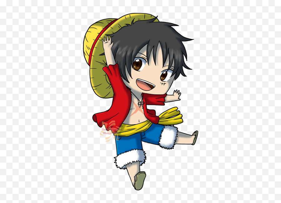 Anime 1108559 Monkey D Lluffy Luffy And One Piece - Monkey D Luffy Chibi Png,Monkey D Luffy Icon