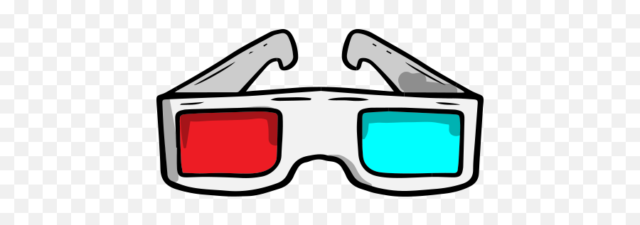 Cartoon Sunglasses Png Download - Transparent 3d Glasses Png,Cartoon Sunglasses Png