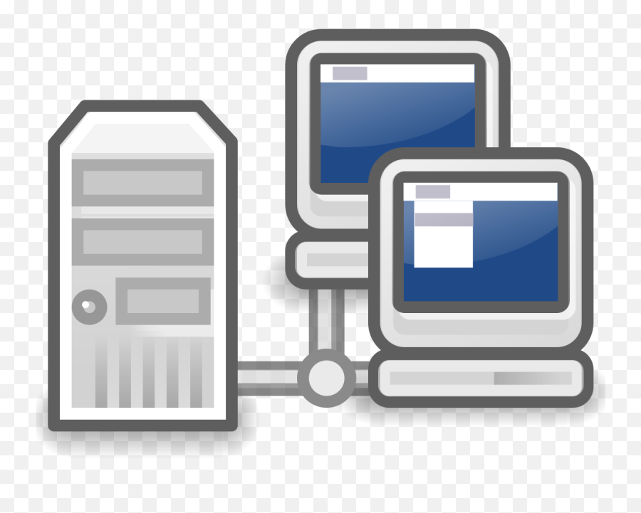 Server Network Workstations - Free Vector Graphic On Pixabay Workstation Server Icon Png,Server Png