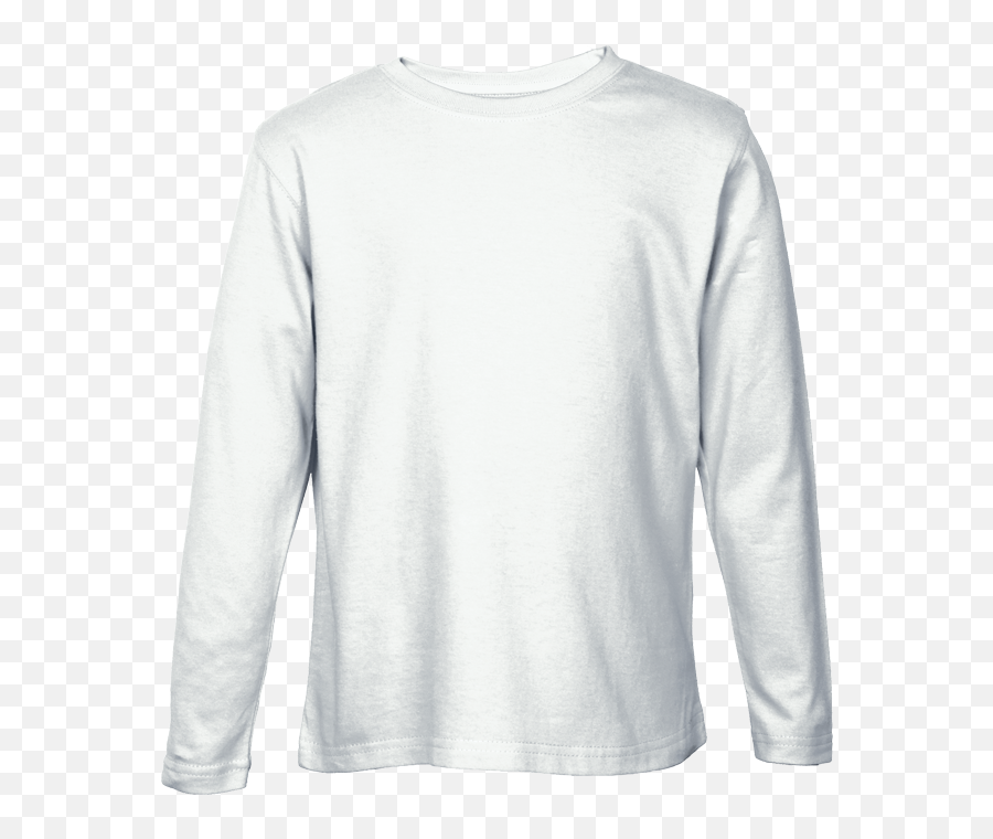 145g Kiddies Long Sleeve T - Shirt White 13 To 14 Bauer Flex Practice Jersey Yth Png,White Tee Shirt Png
