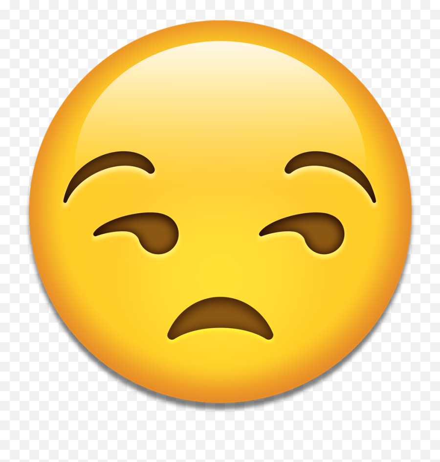 Download Emoticon Face Unamused Emoji Png Free Photo Hq - Emoji Faces,Despised Icon Beast Zip