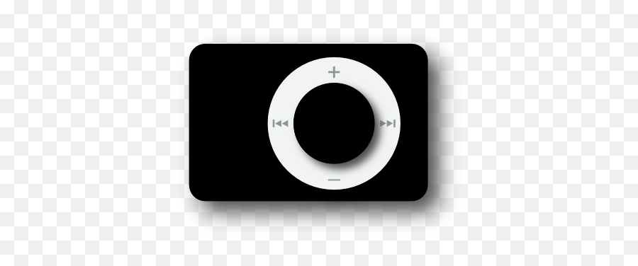 Black Ipod Shuffle Icon - Ipod Png,Shuffle Icon
