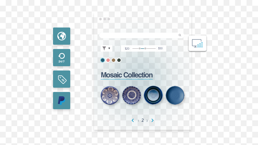 Ecommerce Platforms Create Your Online Store With Ionos By 1u00261 - Dot Png,Instagram Shopping Bag Icon