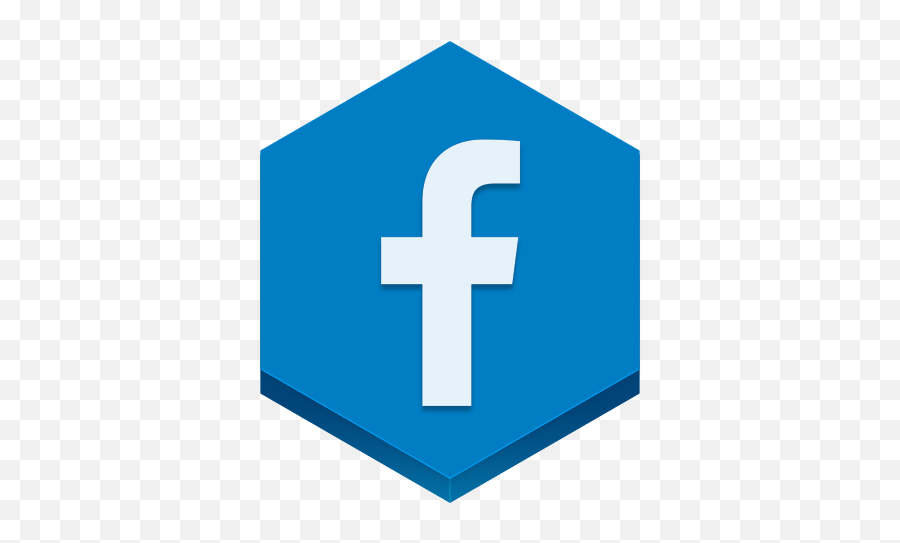 Facebook Logo Icon - Facebook Hex Icon Png,Facebook F Logo