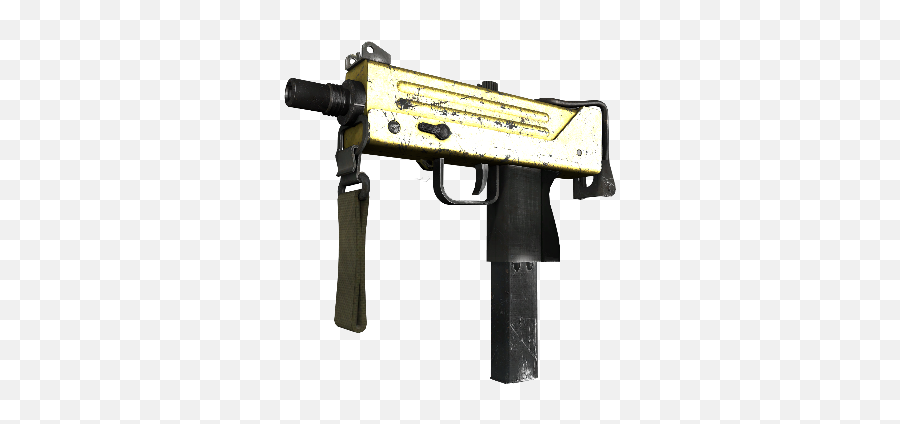 Mac - 10 Gold Brick Wellworn U2014 Trade Your Csgo Skins On Csmoney Global Offensive Png,Yed Icon