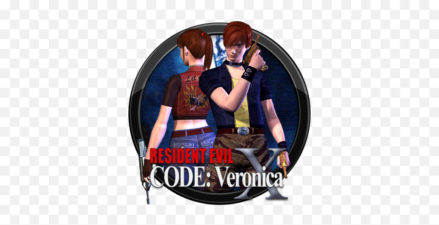 Resident Evil A Sega Story Umbrella Online - Steve And Claire Code Veronica Png,Red X On Folder Icon
