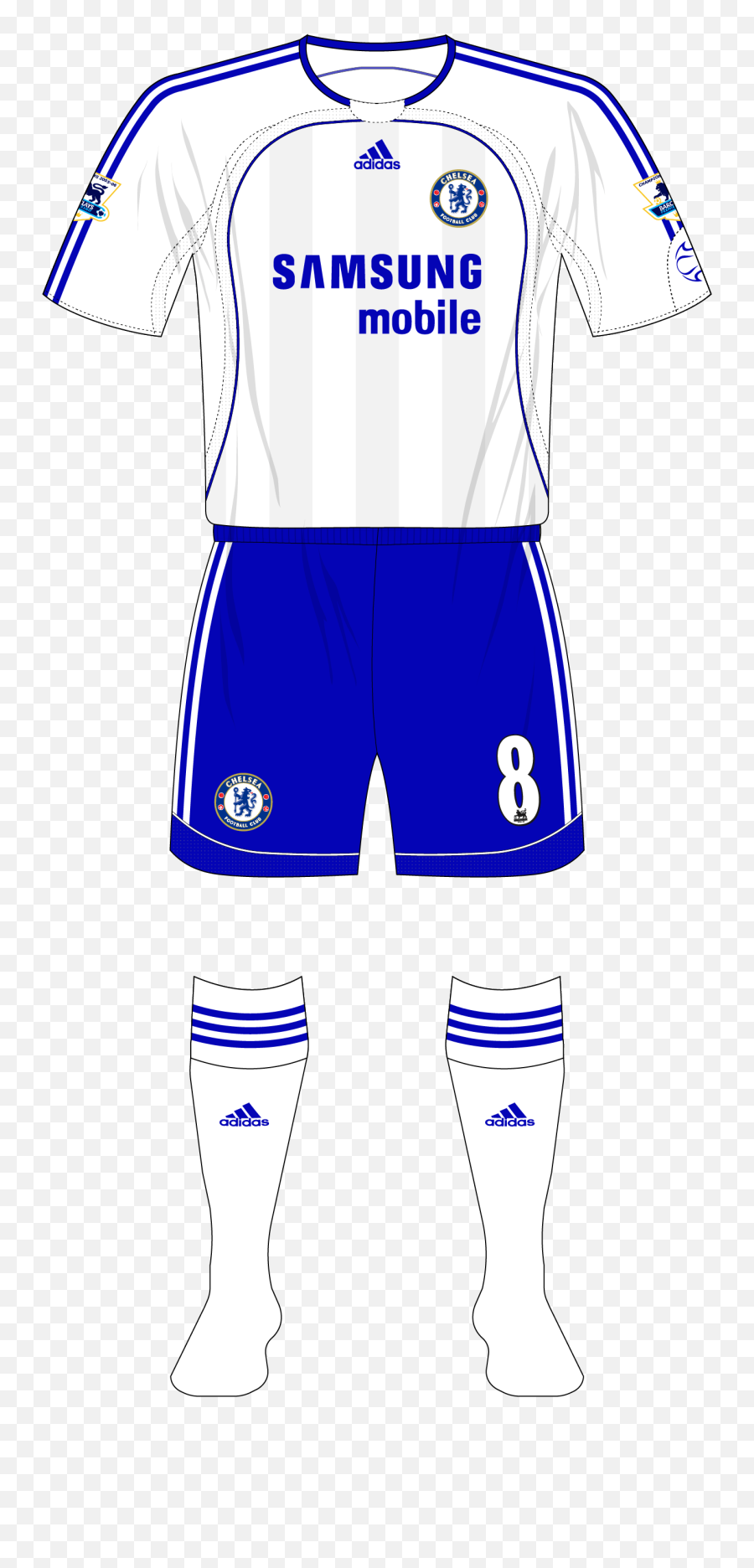 Weekend Mashup U2013 Chelsea 2007 Museumofjerseyscom - For Soccer Png,Mashup Icon Set