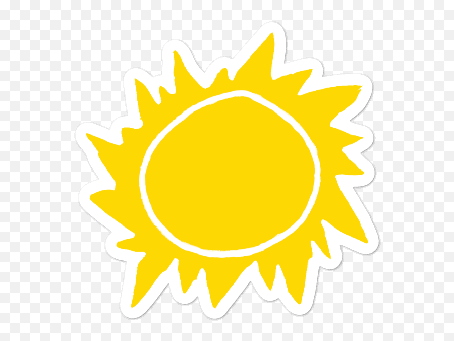 Retro Sun Bubble - Free Stickers Dot Png,Sun Icon Logo