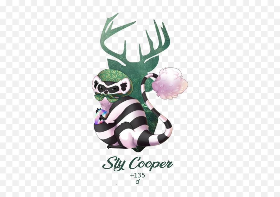Sly Cooper - Imagens Brasil Silhouette Deer Head Png,Sly Cooper Png