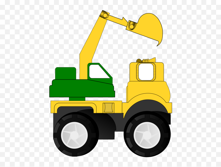 Excavator Png Svg Clip Art For Web - Download Clip Art Png Truck Toys Clipart,Kids Engineers Icon Animated