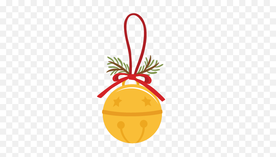 Png Bell Christmas Transparent - Christmas Jingle Bell Clipart,Christmas Bells Png