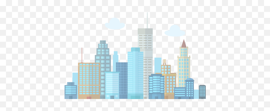 1977 Kb V04 File Img City - Flat Building Vector Png,City Png