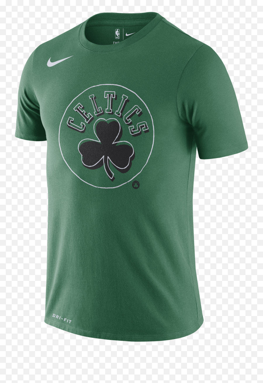 Nike Nba Boston Celtics Logo Dri - Fit Tee Milwaukee T Shirt Nike Png,Nike Icon Woven 2 In 1 Short