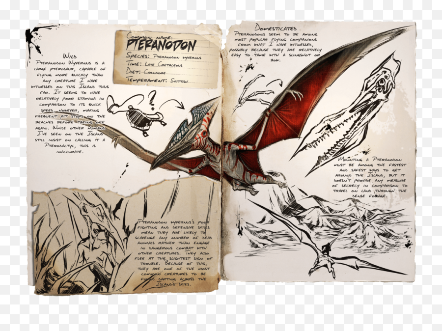 Pteranodon - Official Ark Survival Evolved Wiki Ark Survival Evolved Pteranodon Png,Pterodactyl Png