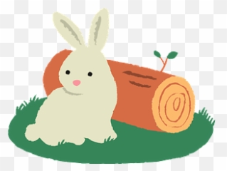 Rabbit Clipart Free Download Creazilla - Cartoon Png,Animal Clipart Png