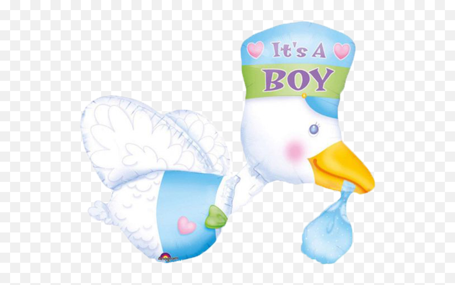 Download Itu0027s A Boy Baby Duck Balloon - Cigueñas Para Baby Cigueñas Para Baby Shower Png,Its A Boy Png