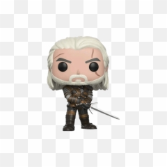 Download The Witcher 3 Wild Hunt - Witcher Geralt Funko Funko Pop Geralt Png,Witcher Png