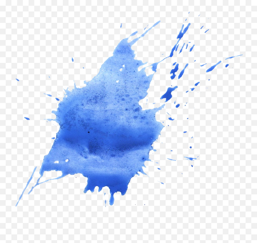 20 Blue Watercolor Splatter - Watercolor Splash Blue Png,Blue Splash Png