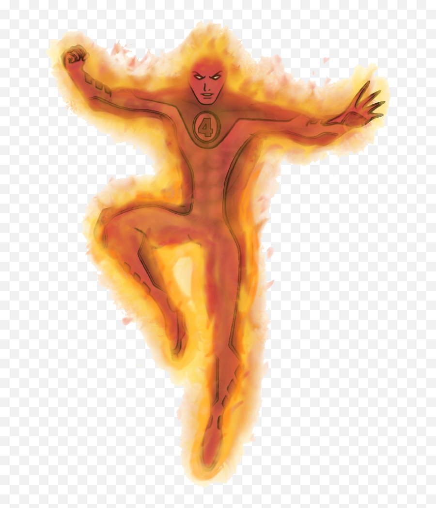 Download Human Torch Transparent Png - Deviantart Transparent Background Human Torch,Torch Transparent Background