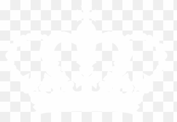 Download Hd Queen Silhouette Png Black Crown 79776 - White