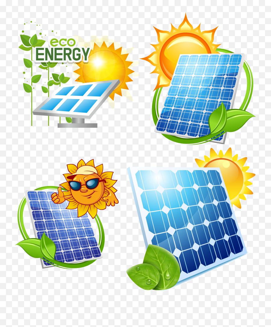 Energy Clipart Solar Power Transparent - Renewable Energy Solar Power Png,Solar Panels Png