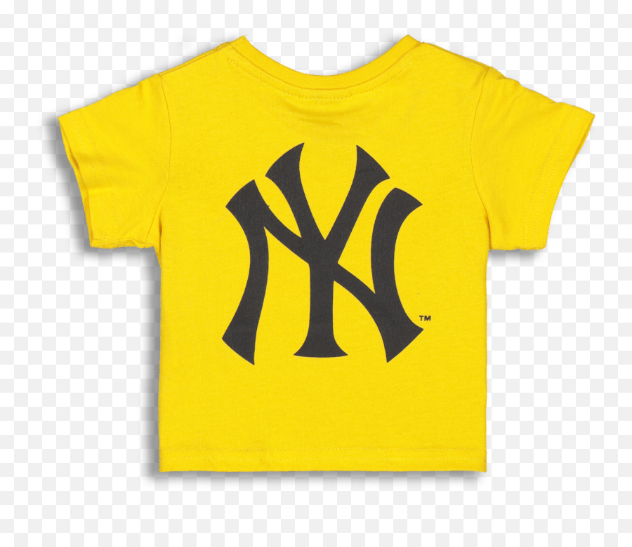 Majestic Athletic Infant New York Yankees Remic Tee Gold Png Logo Transparent